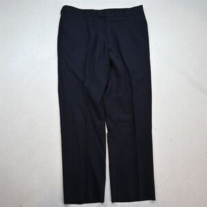 Byron 34x30 Navy Blue 100% Wool Balmoral Classic Dress Mens Pants